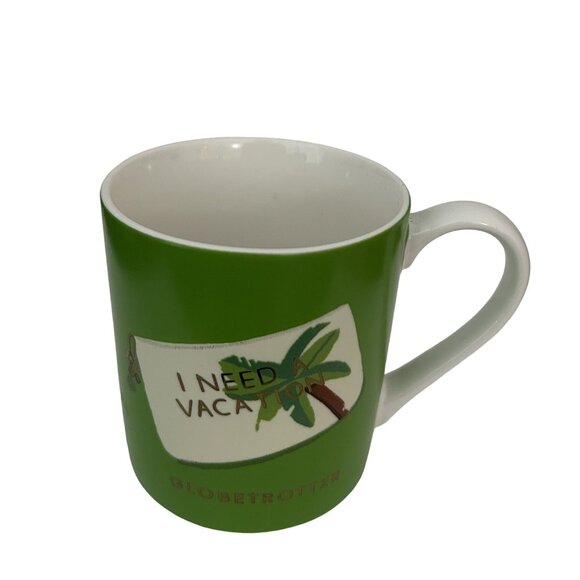 Kate Spade New York Set Of Two Mugs "Things We Love" 10oz Wise Owl & Globetrotte - Picture 5 of 6